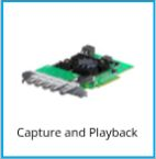 The selected Capture and Playback tile in Blackmagic Design's Support Center.